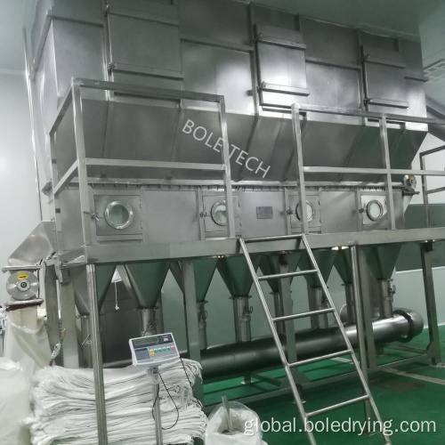 Continuous Fluidized Bed Dryer Resin fluid bed drying machine Fluidized bed dryer Factory